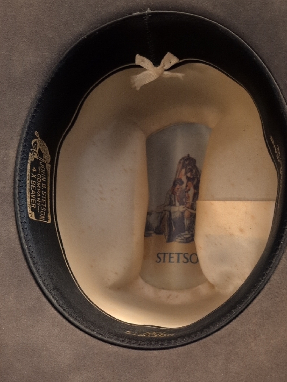 XXXX Stetson Felt Western Hat - Picture 3 of 5